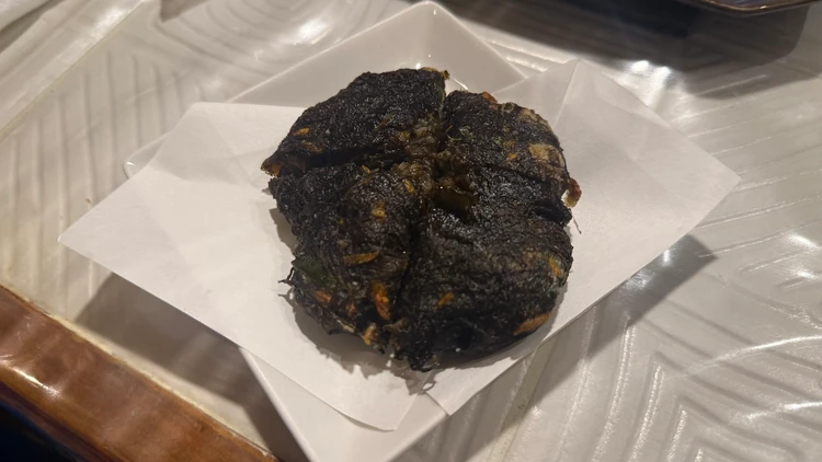 石垣島ひとし本店の　もずくの天ぷら