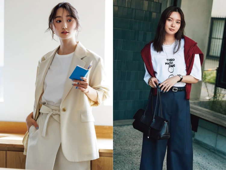 【2026年】大人女子向け「Tシャツインコーデ」21選。Tシャツの着こなしがおしゃれに見えるコツは？