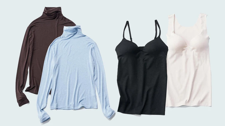 【究極の「快適インナー」38選】素材、機能、デザイン、目的別に自分に合うインナーを見つけて！プロが教える選び方も