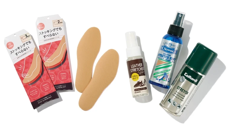 「革靴が硬くて痛い」「ソールが薄くて痛い」…購入後の靴のお悩み、解決策！