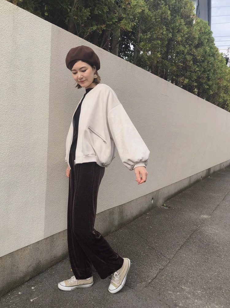 コスパ最強♡ZARAのスウェードブルゾン_3