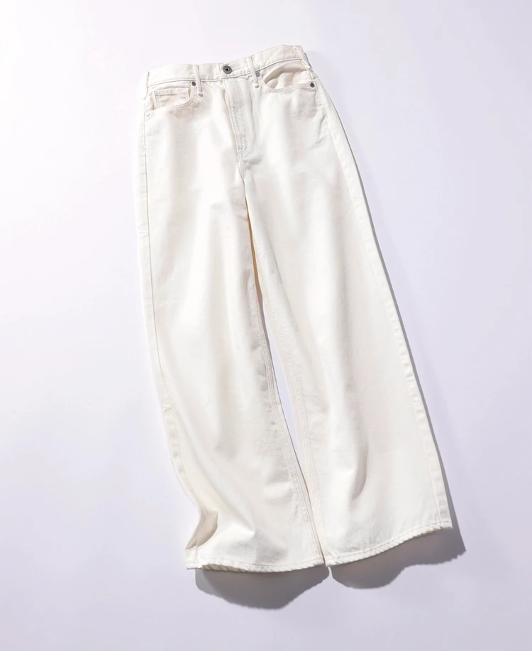 upper hights（アッパーハイツ）の着こなしを一新する ホワイトデニム