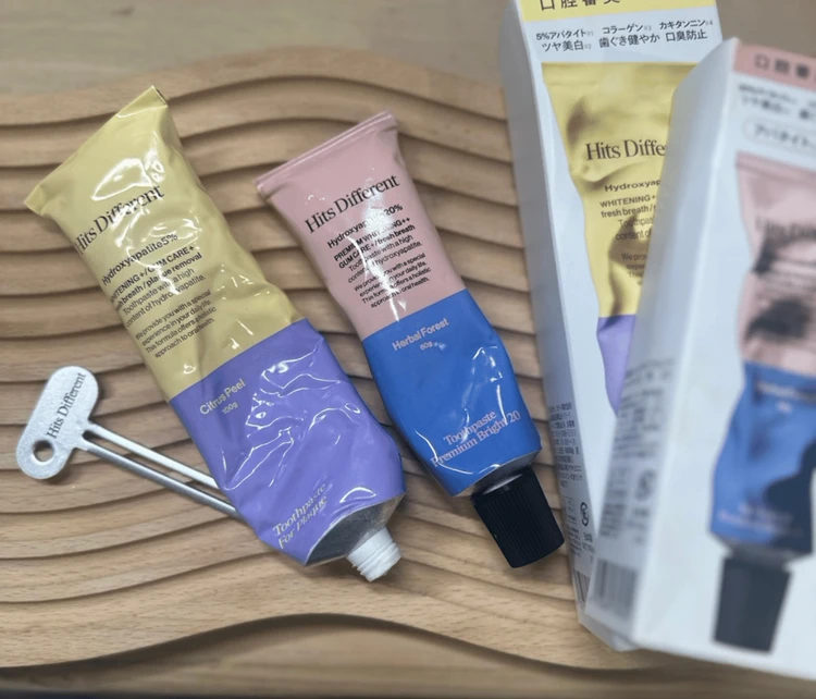 マツキヨでパケ買い！話題の新ブランド「Hits Different」歯磨き粉を2本使ってみた感想_3