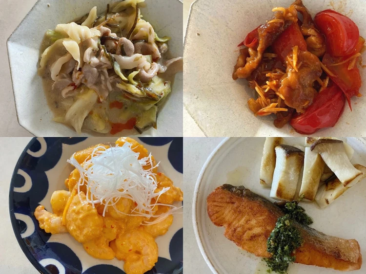 【長谷川あかりのご自愛ごはん】鶏手羽の酒蒸し、サーモンのソテー。15分以内の簡単おかずレシピ7選。夜ご飯が決まらない人向け、仕事終わりにササッと完成！