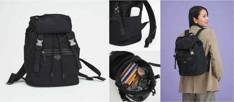 上品さも収納力も。「ボナベンチュラ」の上質リュックで通勤スタイルをクラスアップ！【優秀通勤リュック】