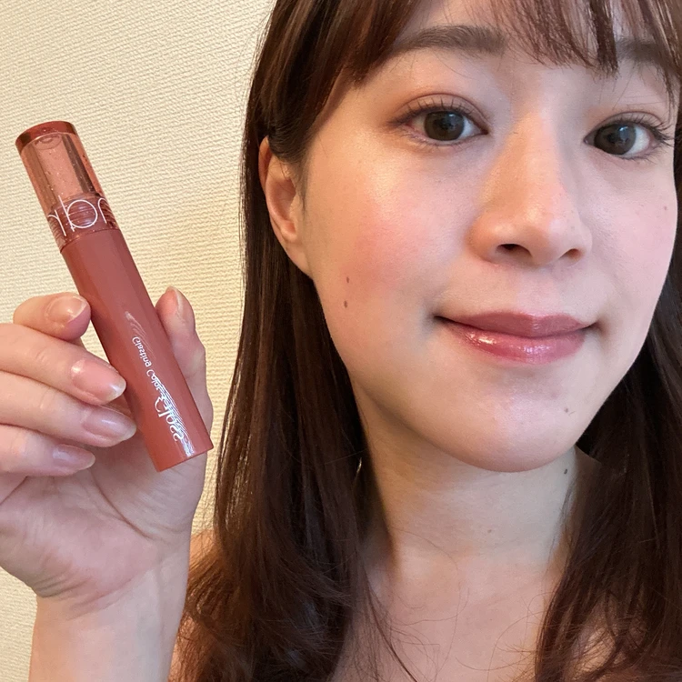 rom&nd「グラスティングカラーグロス／S03 マロンスパークル」」