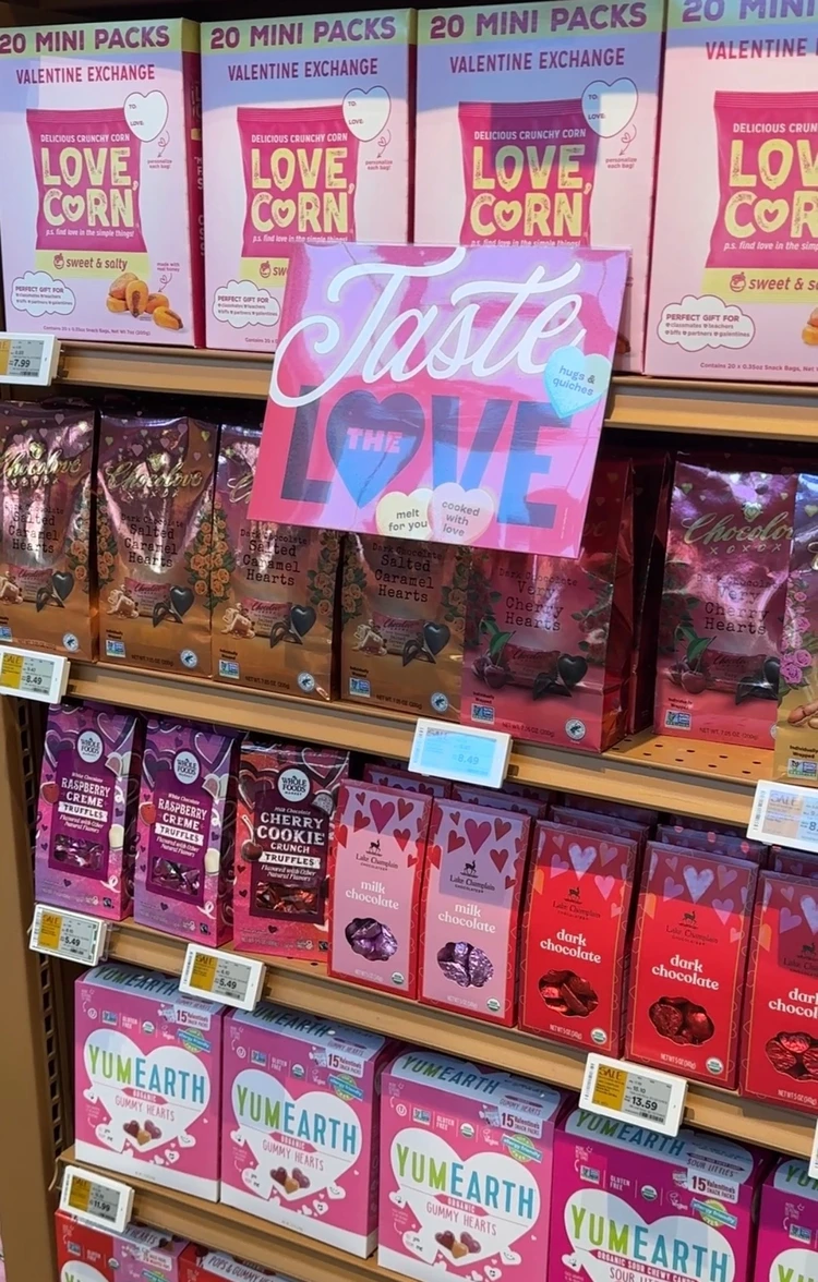 ホールフーズ アメリカ バレンタイン