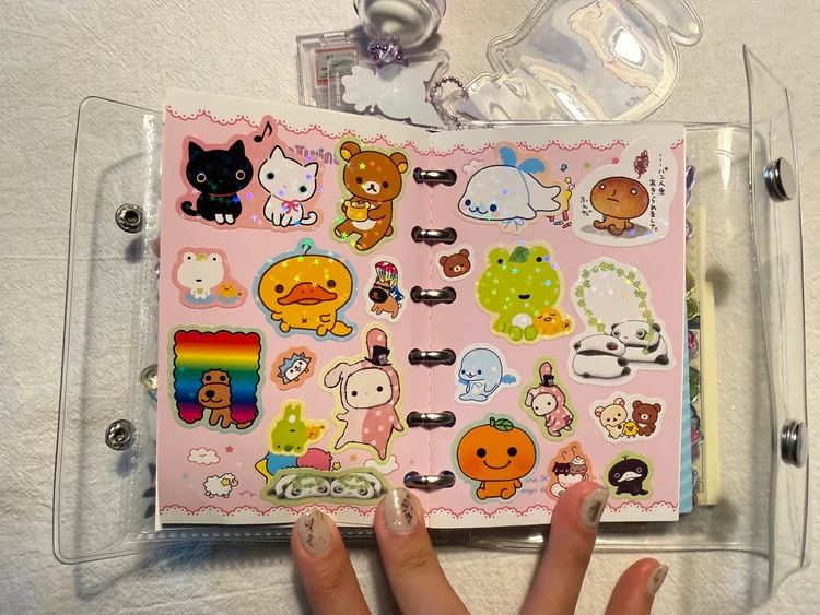 ジャンボシールダスでゲットした平成レトロなシール