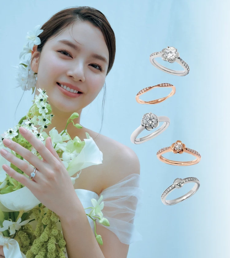 【最新ウエディングリング68選】シャネル、カルティエ、ティファニー…結婚指輪のあせない輝きに永遠の愛を託して　