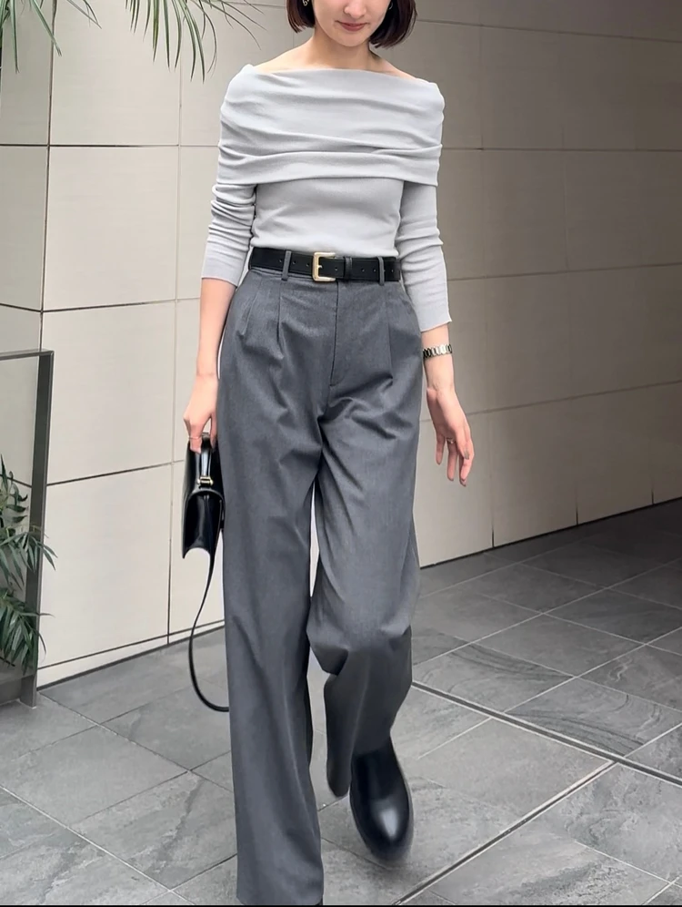 GUで見つけた名品♡1290円ベルトでつくる大人のきれいめカジュアル3選_4