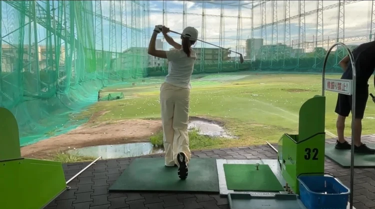 【花粉時期のゴルフ練習】練習着も可愛くありたい！ゴルフ女子の女子の練習服について_3