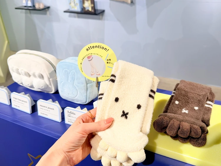ミッフィー　コスメキッチン　新作コスメ　着圧ソックス　展示会レポ