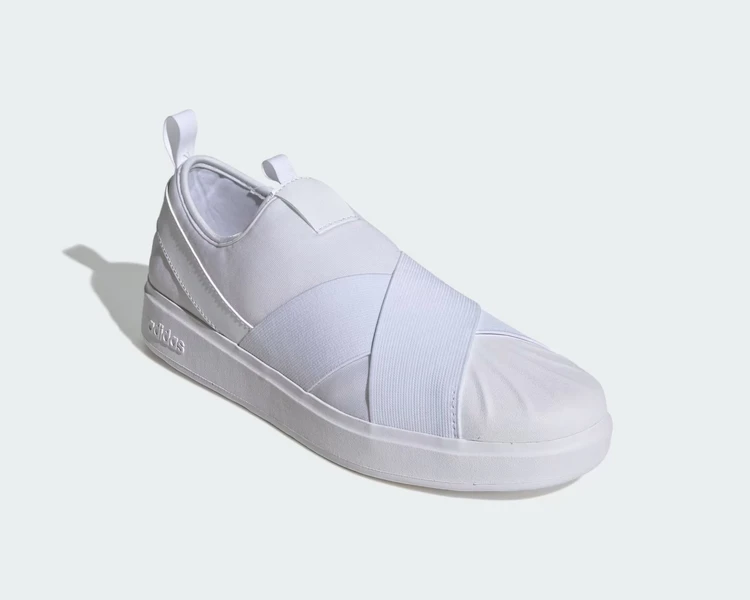 アディダス ストリートトーク スリッポン Cloud White / Cloud White / Cloud White