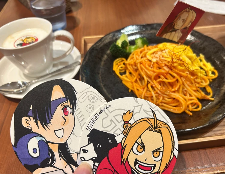 【鋼の錬金術師×黄泉のツガイ展】コラボカフェに行ってきた！メニュー・予約・整理券・特典を紹介_1