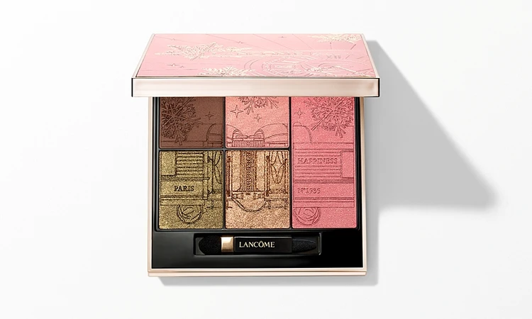 ランコム ホリデーコフレ 2025 限定コスメ クリスマスコフレ ザ アドベンチャラス パレット ¥12100(2025年11月1日限定発売)