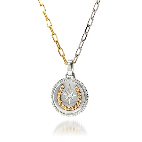 スタージュエリー　コインネックレス　シルバー