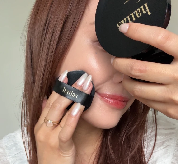 ハリアス使用感　クッションファンデーション