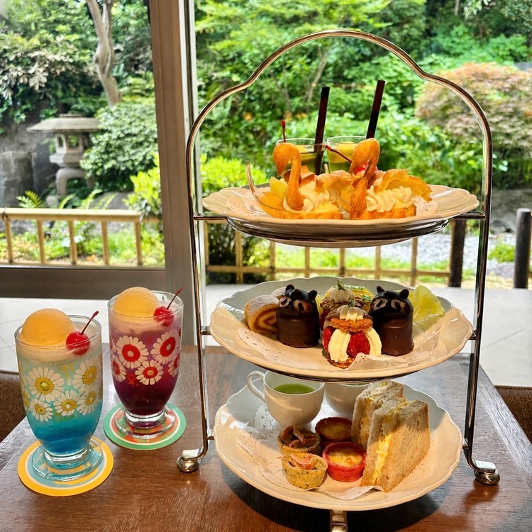 【芝公園】バラが映える5月休日散歩＆レトロアフタヌーンティー_2
