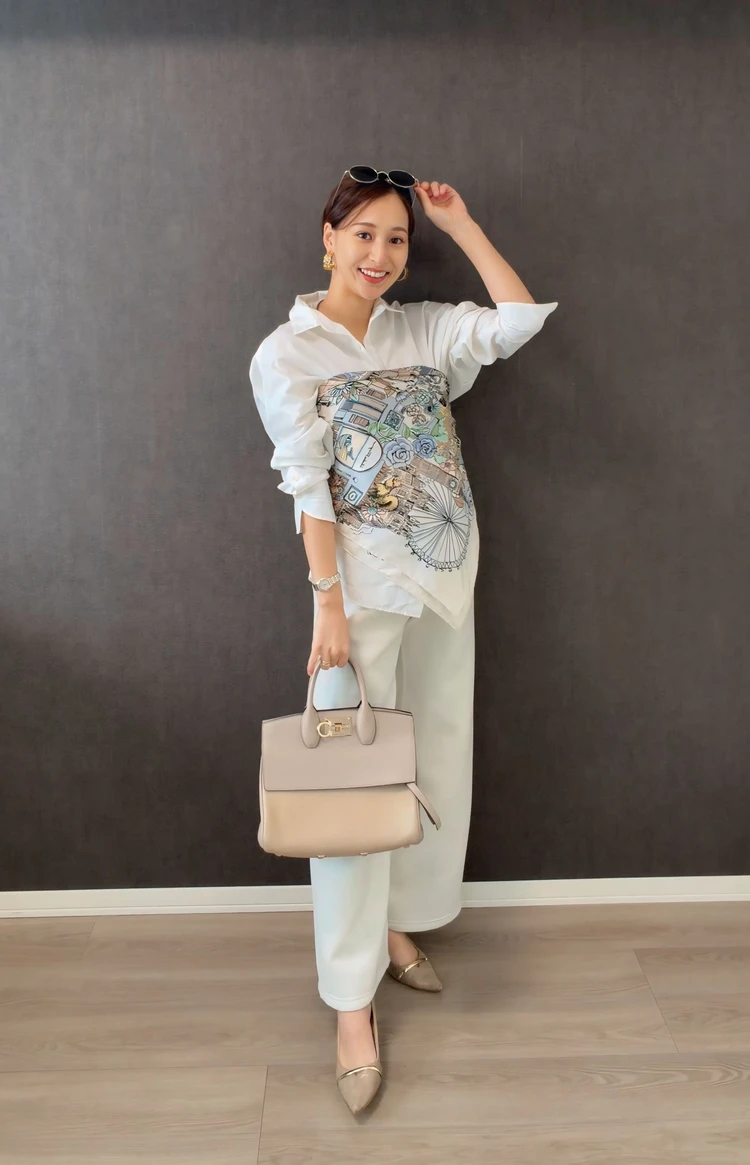 【妊娠9ヶ月コーデ】GU パフスウェットバギーパンツ