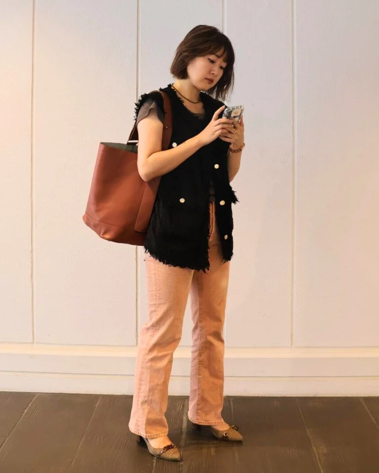 【夏服+ジレ】スポーツmix〜オフィカジまで万能!秋は気温別にギア上げていきます_2_1