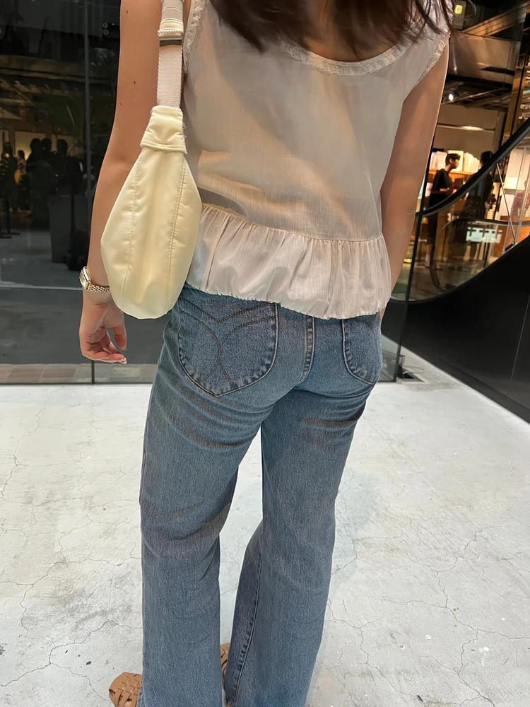 一生ものデニム、ついに発見！低身長でもキマる ROLLA’Sのフレアデニム#ファッション部_4