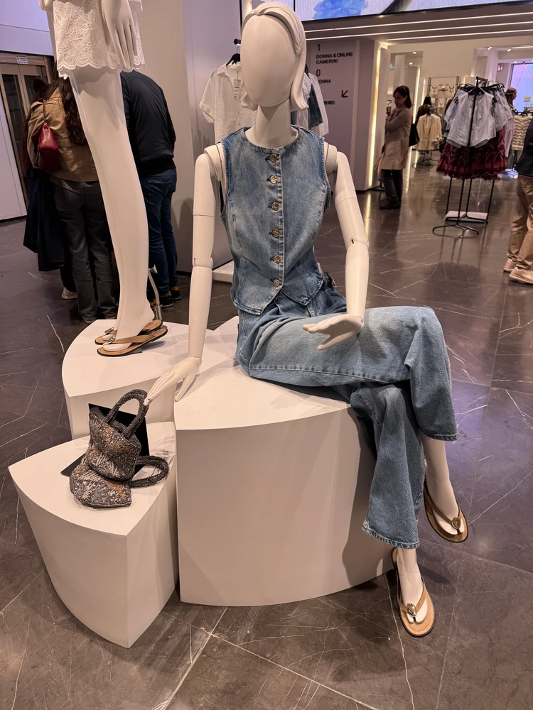 【ZARA】トレンドのデニムオンデニムを簡単に取り入れる！_3