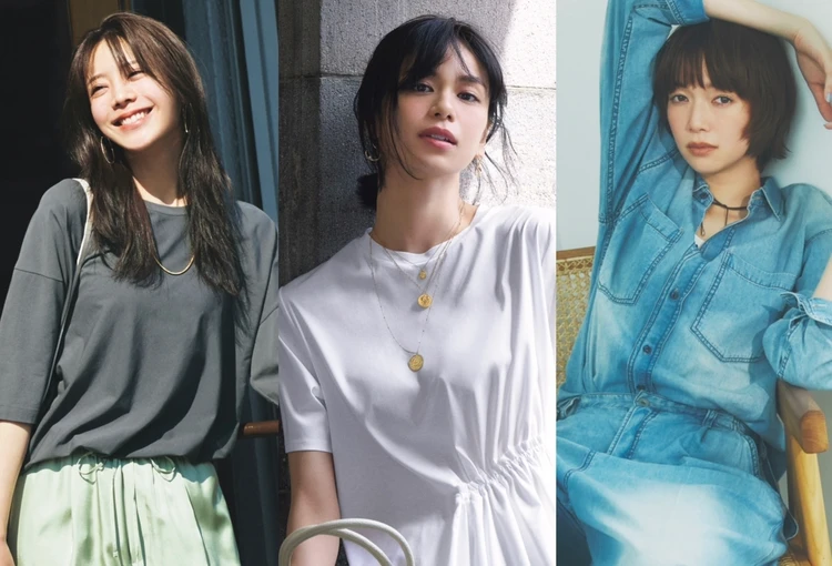 Tシャツ、デニム…軽やかにまとう初夏の着こなし7選【BAILAの1週間コーデまとめ】