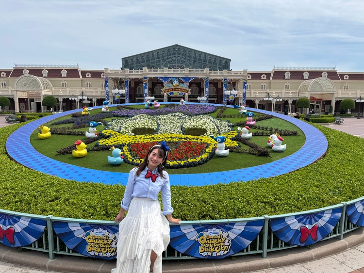 ドナルド パルパルーザ フォトスポット 東京ディズニーランド