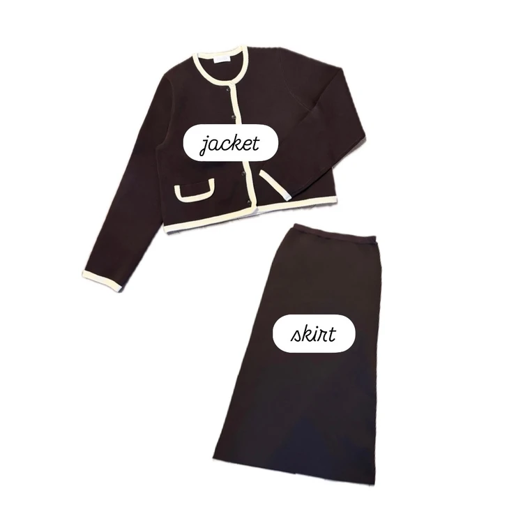 【BIANCAコラボ】ミラノリブセットアップ着回しコーデ3選_3