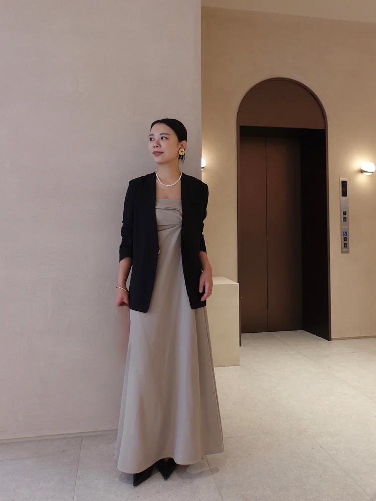 【結婚式スタイリング】ジャケット✖︎ワンピースでシックなオケージョンシーンスタイリング✨_1