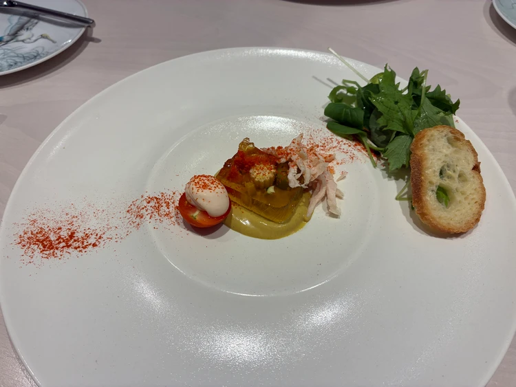 【大阪北新地グルメ】エルメスの食器で楽しむ創作フレンチ_3_2