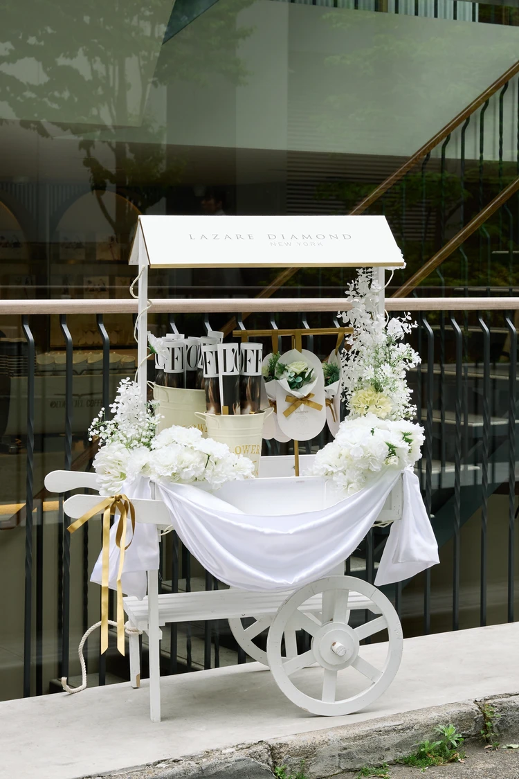 【表参道】ラザール ダイヤモンド×人気カフェがコラボ！期間限定の「DIAMOND CAFE」が最高にときめく空間_1_2