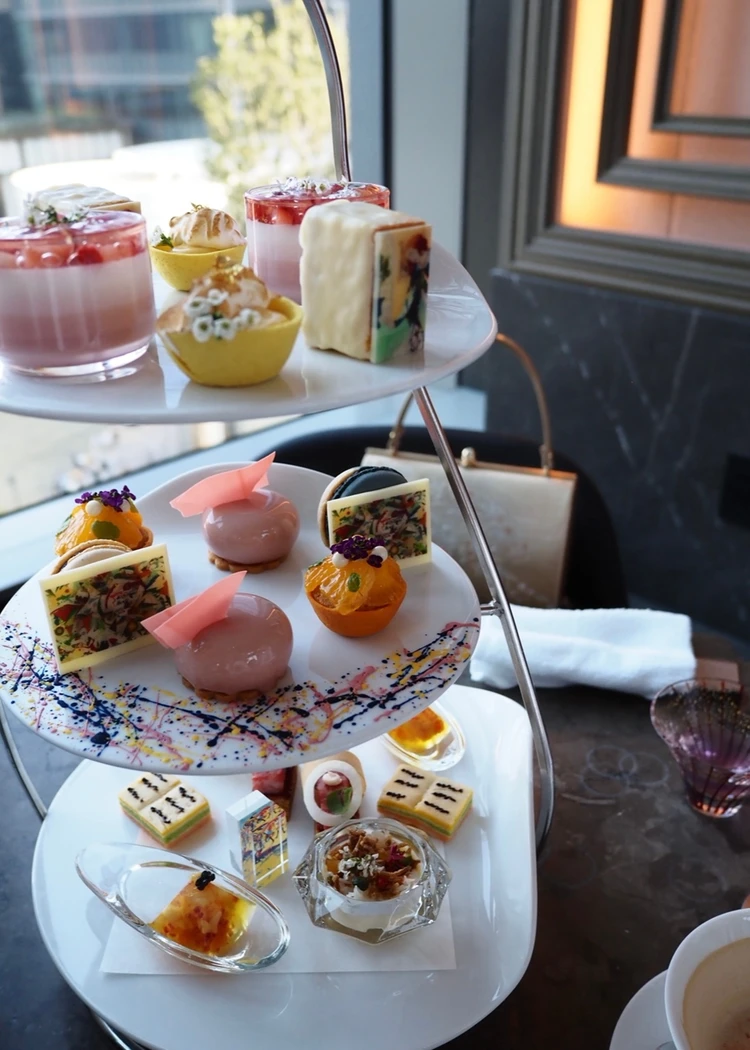 ジャヌ東京のアフタヌーンティーを訪問着で/ 東京タワーを望む非日常のご褒美時間_5_1