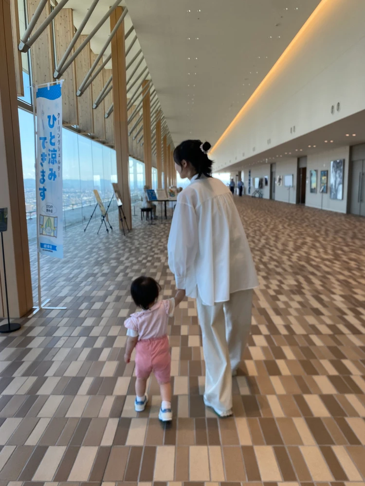 VIVANTロケ地岐阜県庁展望ロビーが子連れ散歩にぴったりだった！_5