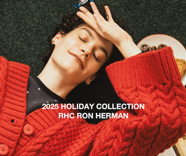 【RHC ロンハーマン】12月5日より、ホリデーギフトにも嬉しい新作がラインナップ