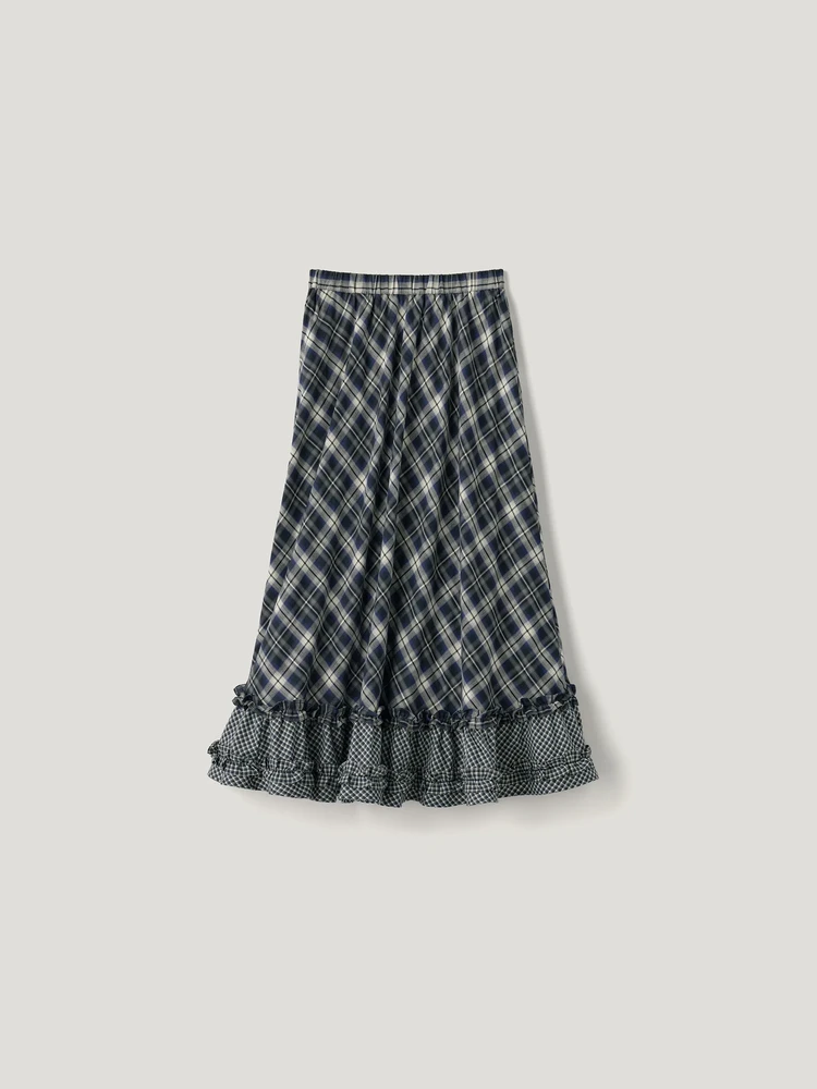 フリルスカート¥3990