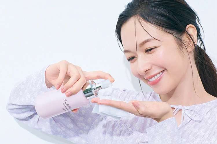 森絵梨佳 見た目の美しさを引き立てるやわ肌先行乳液に注目