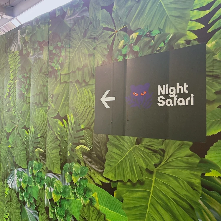 シンガポール旅行「ナイトサファリ」