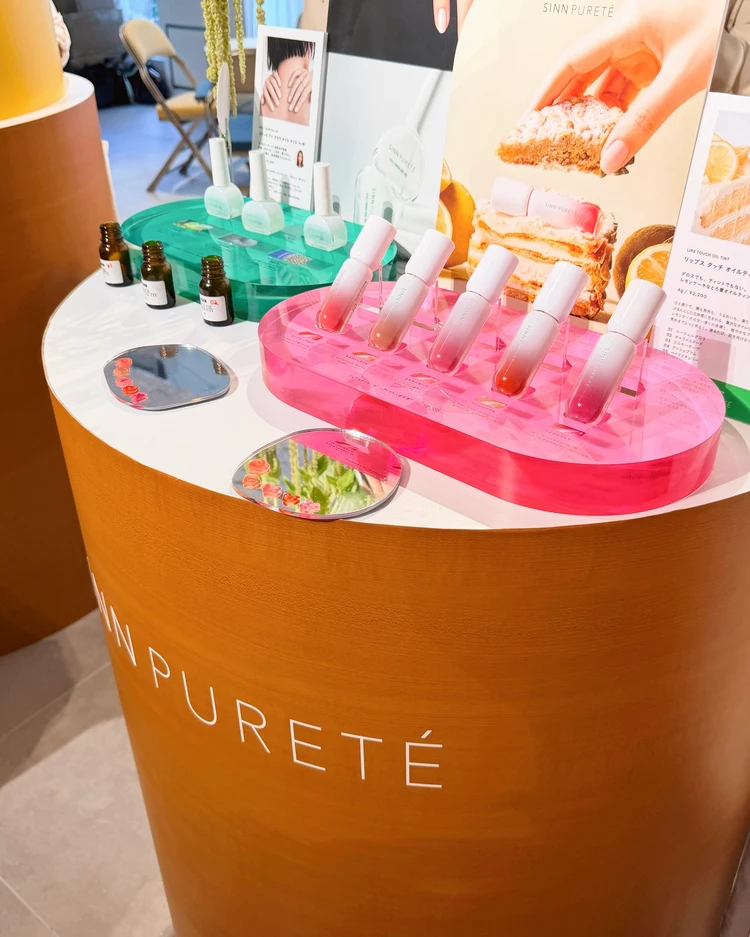 SINNPURETE　シンピュルテ　コスメキッチン　コスキチ展示会　新作コスメ　リップティント