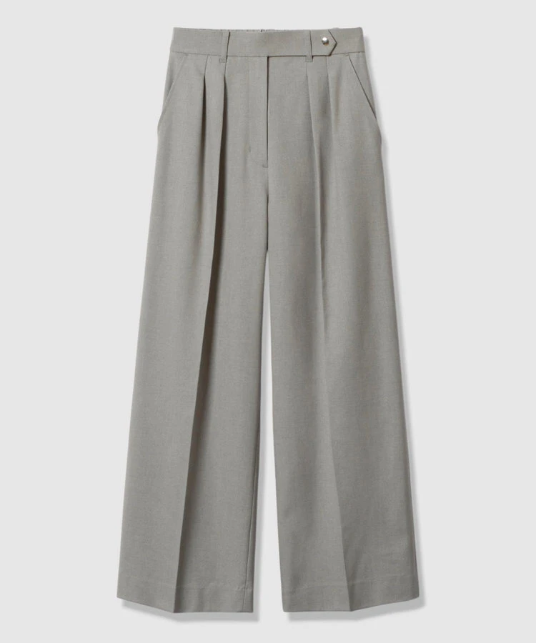 アルアバイル サキソニードットベルトパンツ グレー