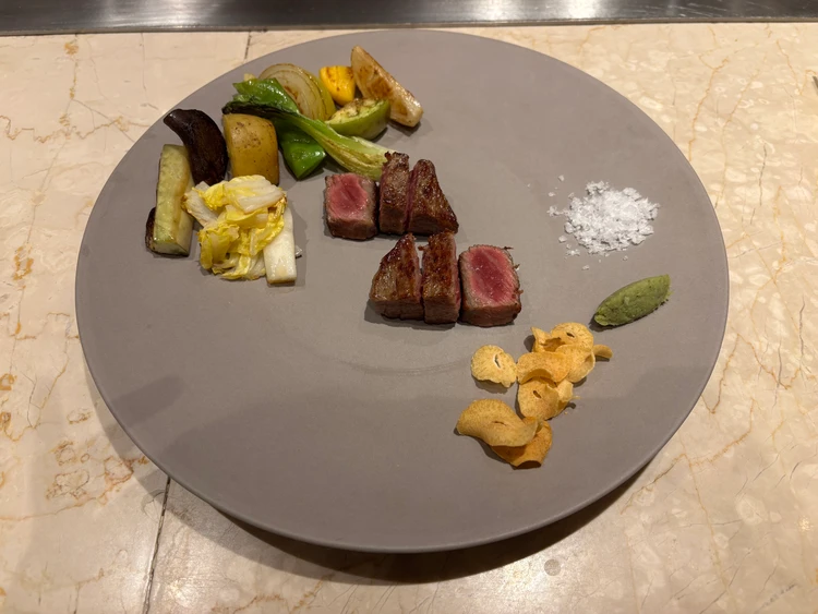 Cheval Rouge【大阪堂島　100名店にも選ばれた鉄板焼き】30代OLご褒美平日昼ランチ_8