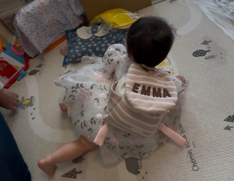 1歳女の子バースデーお家でお祝い【お祝いプレート、スマッシュケーキ】_6