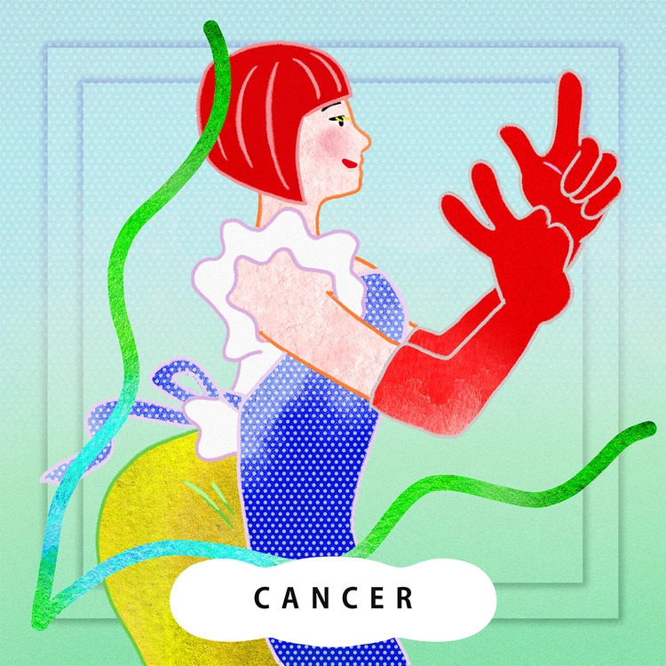 2025年恋愛運ランキング 2位 蟹座