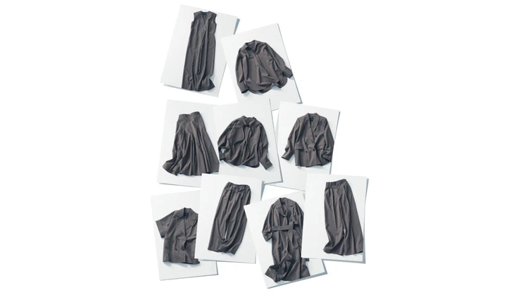 洗濯機で洗えてお手入れもラク！ バリエーション豊富な「N.O.R.C（ノーク）」のカセット服を通勤服に