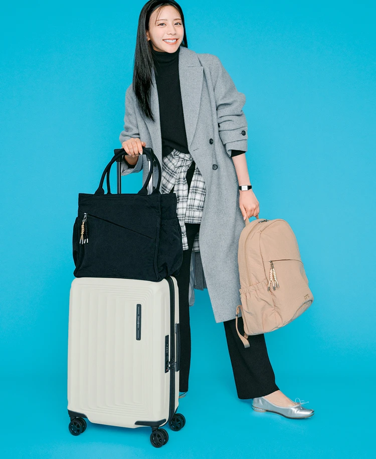 貴島明日香 『サムソナイト・レッド』から、働く女性のリアルな声を取り入れたトートとリュックが登場