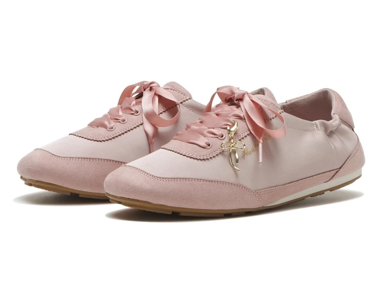 ホーキンススポーツ　薄底スニーカー　ピンク