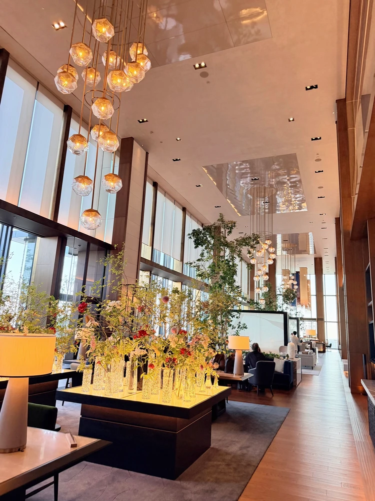 フェアモント東京 東京ホテル ラグジュアリーホテル ロビー