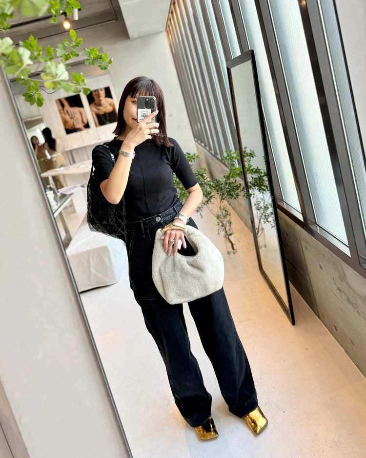 【upperhights】晩夏のデニム着回しコーデ3選【骨格ウェーブ】#ファッション部_5