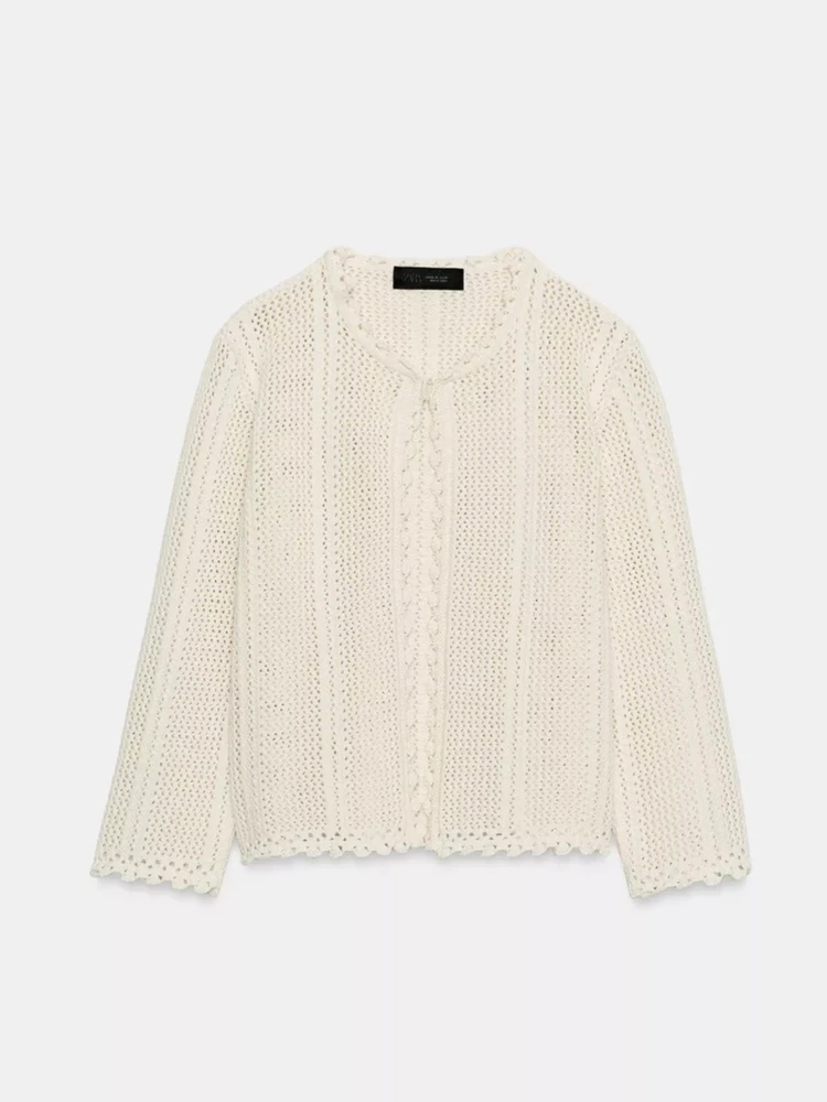 ZARA購入品、ザラコーデ、ニットカーディガン、春夏羽織り、シャレ見えコーデ、抜け感ファッション、シンプルコーデ、30代ファッション