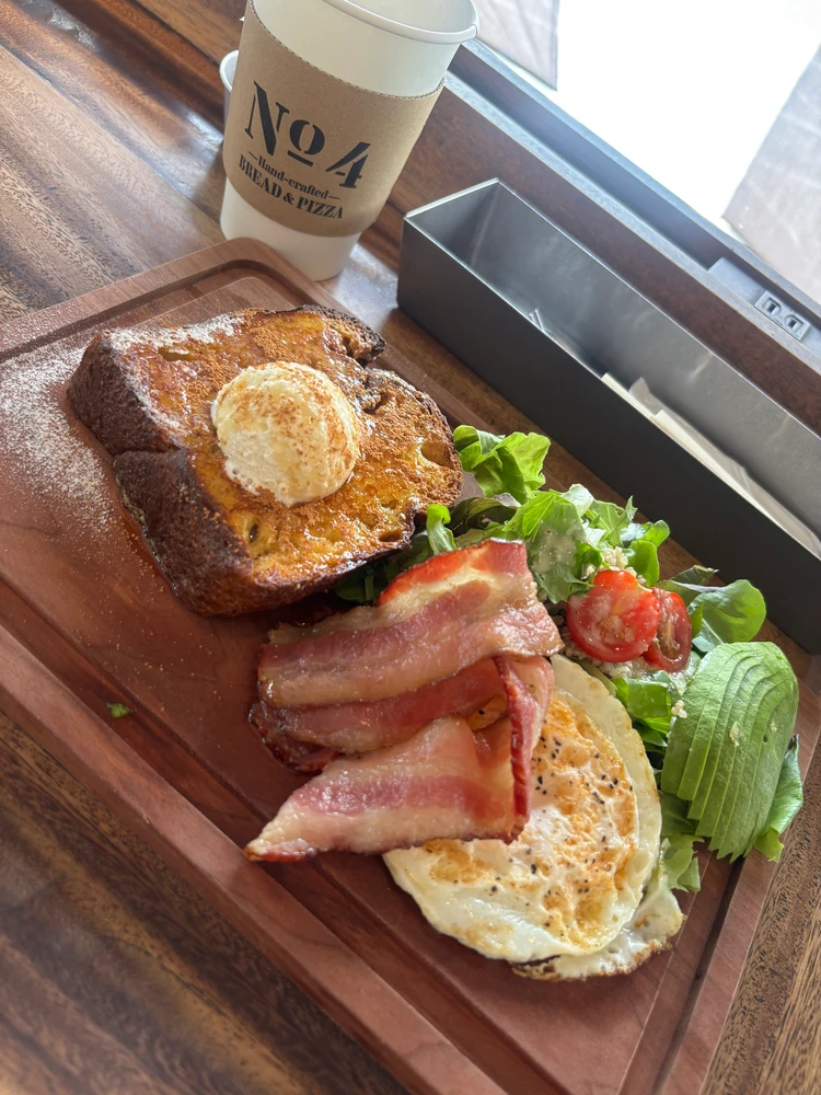 【市ヶ谷モーニング】行列必至!「No.4」で飲める絶品フレンチトースト_3